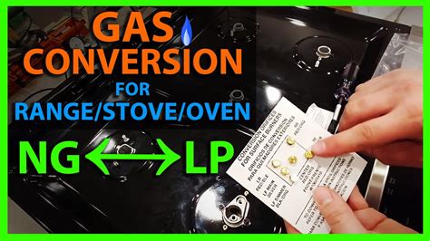 converting maytag gas stove to propane